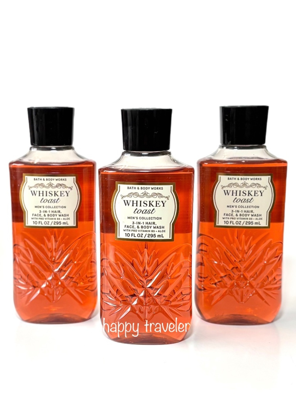 WHISKEY TOAST 3-in-1 Hair, Face & Body Wash